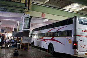 Shanthi Nagar Bus Station - Wilson Garden, Bangalore