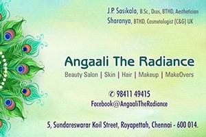 The Angaali’s Beauty Parlour & Aesthetics - Royapettah, Chennai