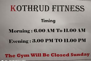 Fitness Gym - Kothrud, Pune