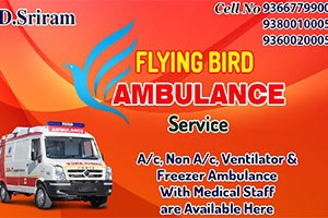 Flying Bird Ambulance Service - Thousand Lights, Chennai