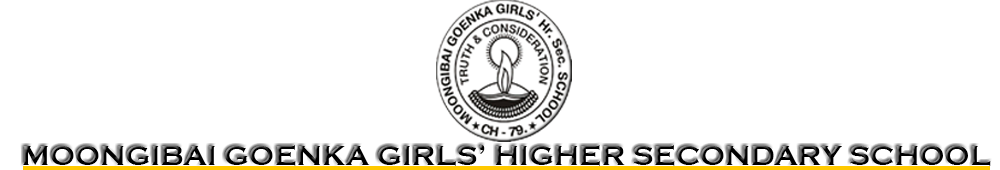 Moongibai Goenka Girls Higher Secondary School - Sowcarpet, Chennai
