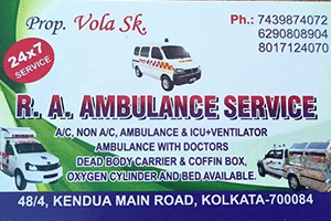 RA Ambulance Service - Patuli, Kolkata