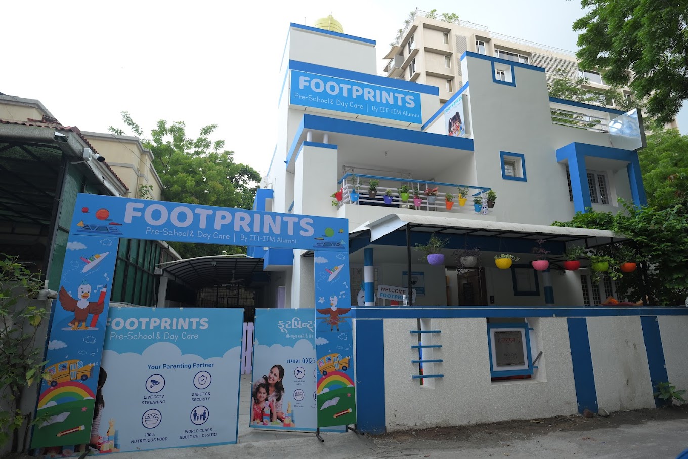 Footprints Play School & Day Care - Bodakdev, Ahmedabad